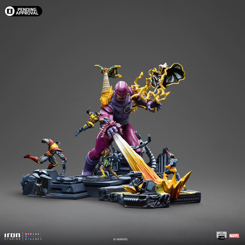 X-Men Danger Room Comic Color Variant 1:20 Demi Art Scale Limited Edition Diorama A Statue