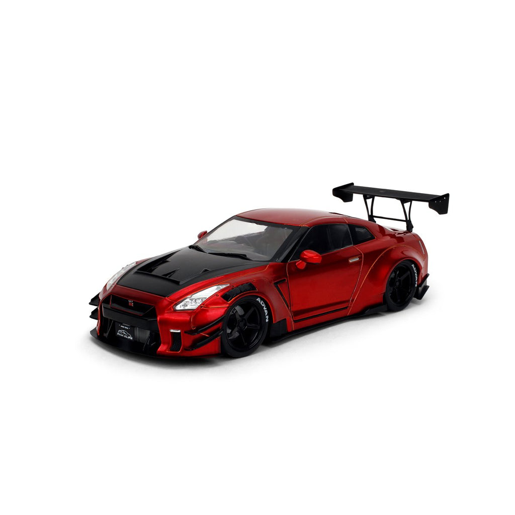 Pink Slips Wave 5 Nissan GT-R R35 with Liberty Walk Body Kit 2.0 1:18 Scale Die-Cast Metal Vehicle