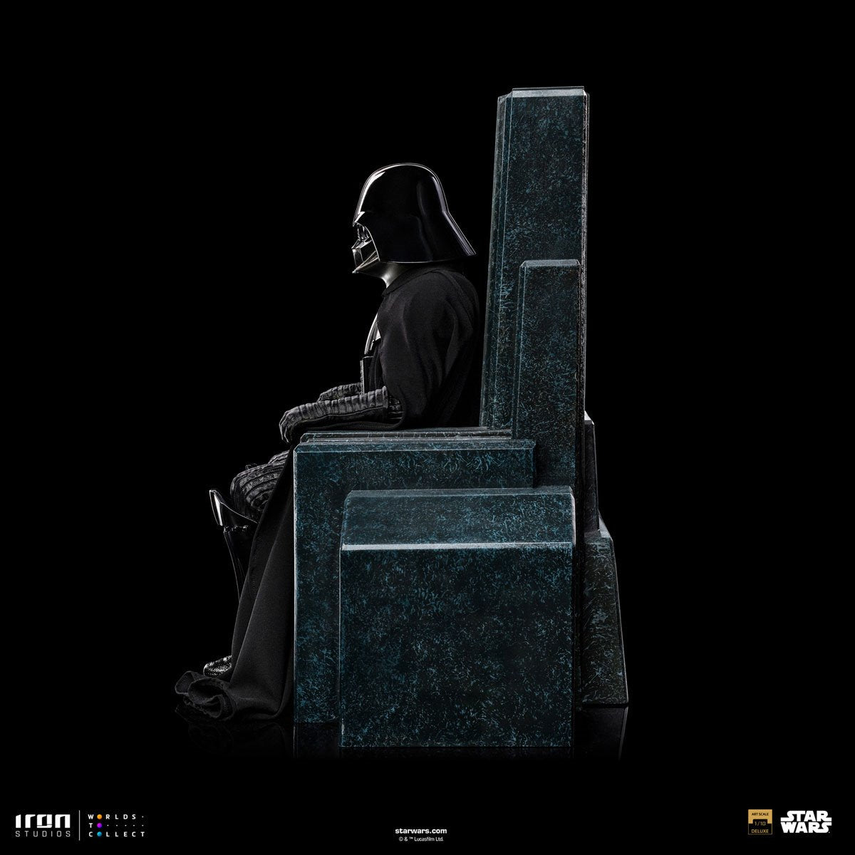 Star Wars: Obi-Wan Kenobi Darth Vader on Throne 1:10 Art Scale Limited Edition Statue