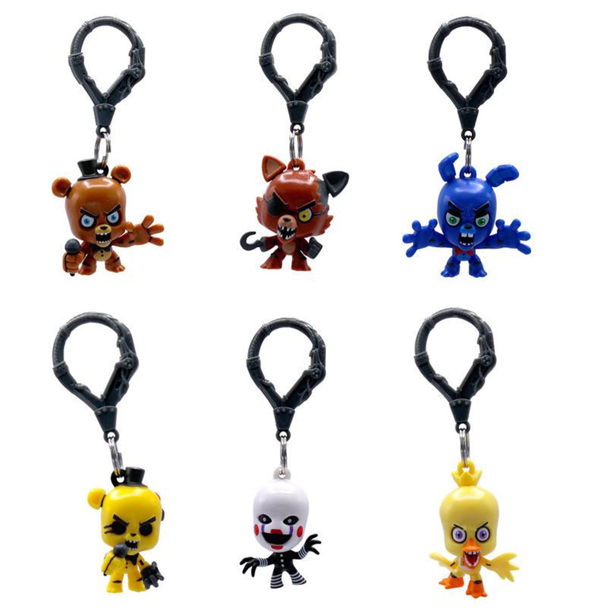 Five Nights at Freddy's Movie Blind Box Backpack Clip Case of 18