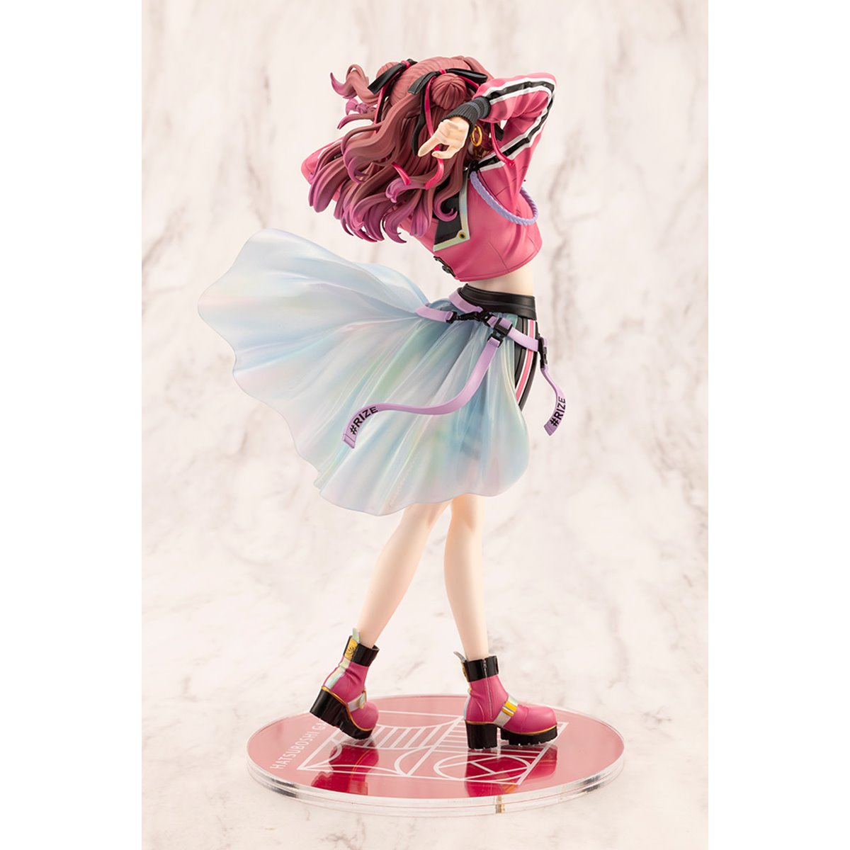 The Idolmaster Gakuen Saki Hanami Fighting My Way 1:7 Scale Statue