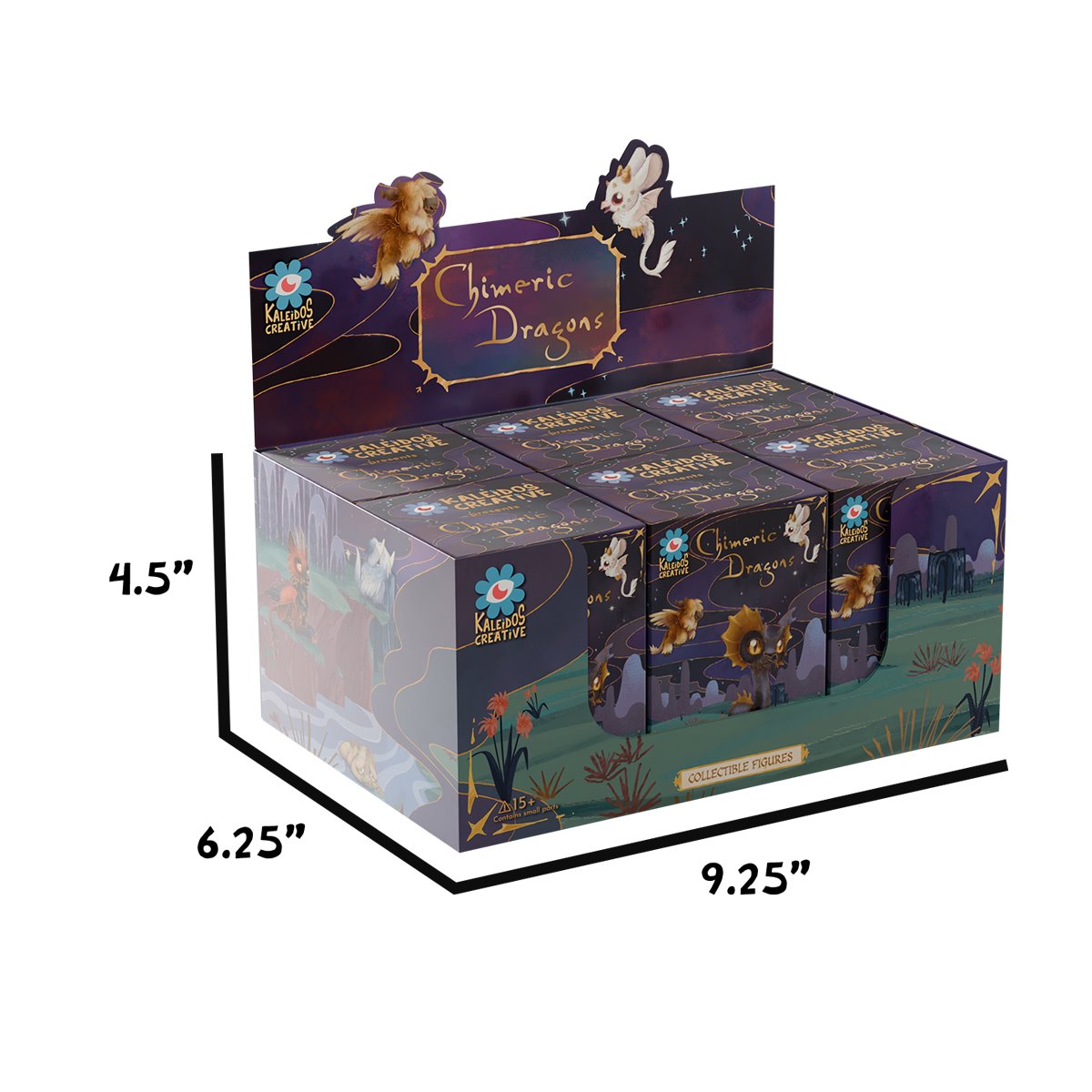 Chimeric Dragons Blind-Box Mini-Figure Case of 6