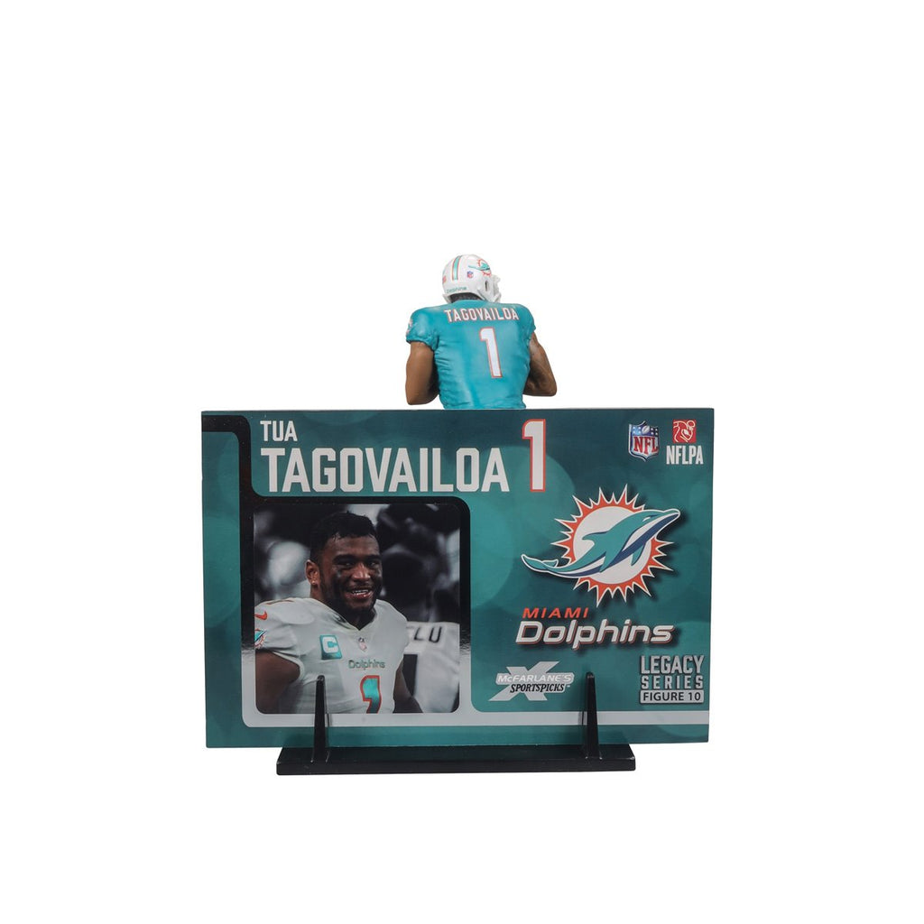 NFL SportsPicks 2024 Wave 1 Miami Dolphins Tua Tagovailoa 7-Inch Scale Posed Figure
