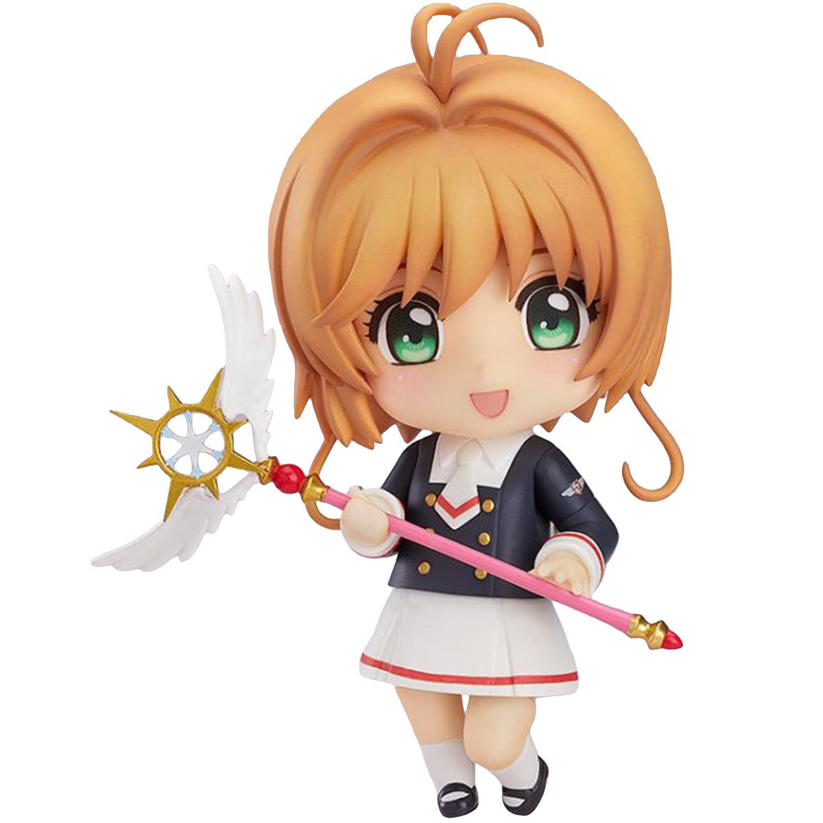 Cardcaptor Sakura: Clear Card Sakura Kinomoto Tomoeda Junior High Uniform Version Nendoroid Action Figure - ReRun