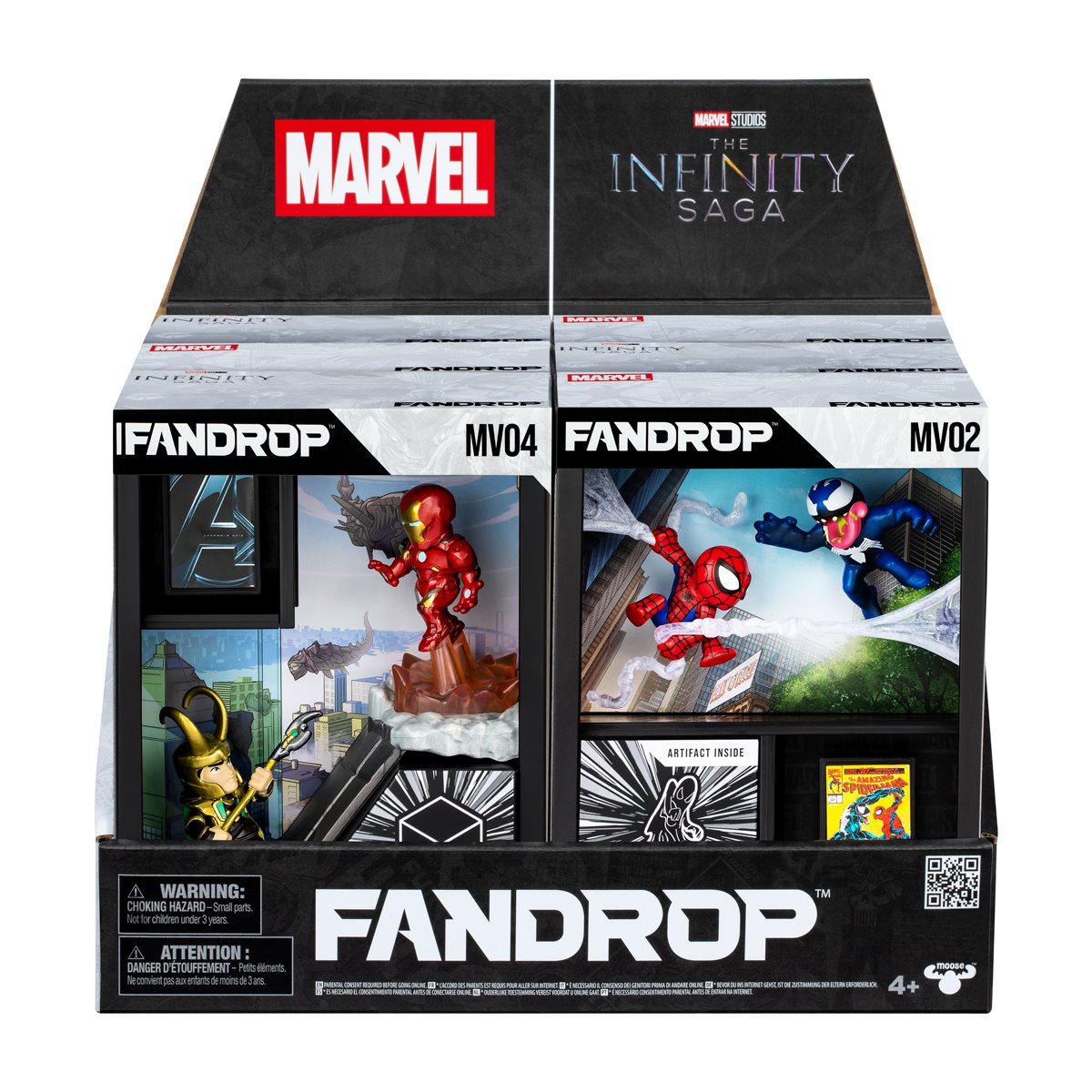 Marvel Fandrop Figure Diorama Wave 1 Case of 6