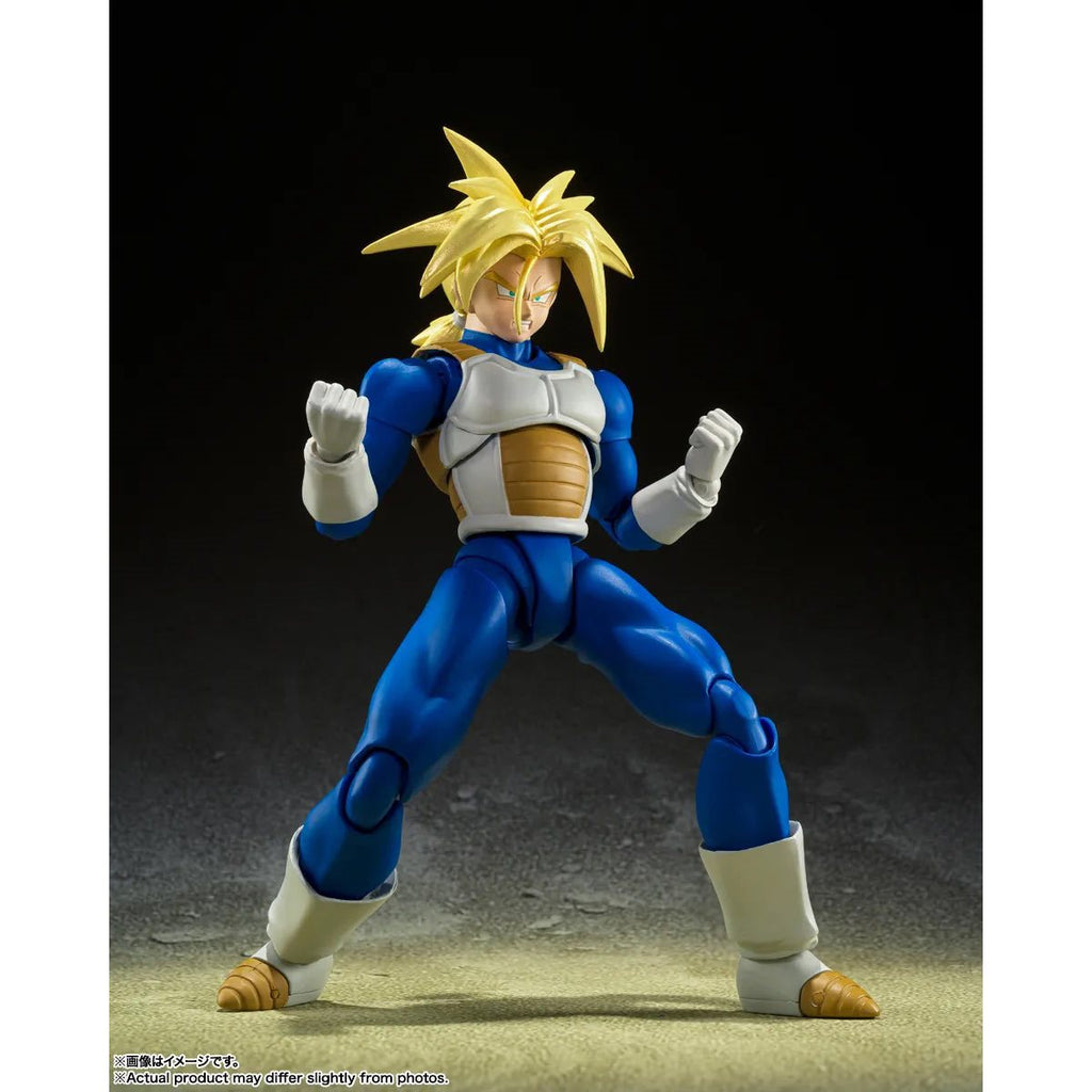 Dragon Ball Z Super Saiyan Trunks Infinite Latent Super Power S.H.Figuarts Action Figure - Reissue