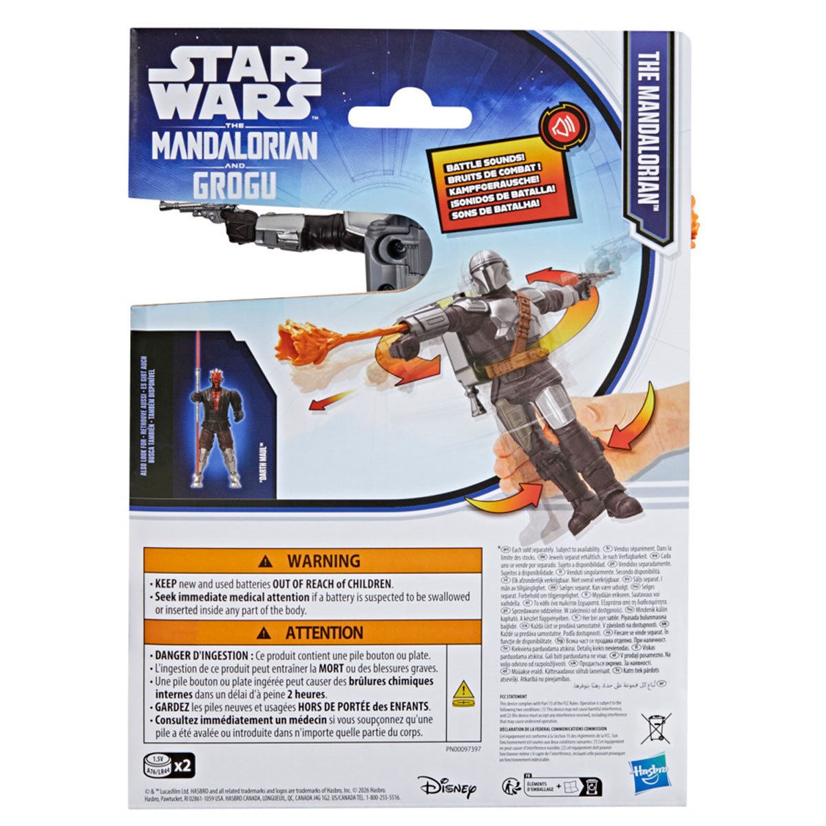 Star Wars The Mandalorian Action FX 6-Inch Action Figure