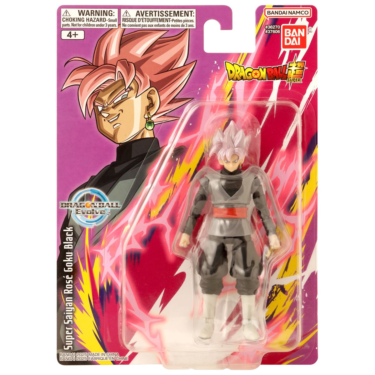 Dragon Ball Super Evolve Super Saiyan Rose Goku Black 5-Inch Action Figure