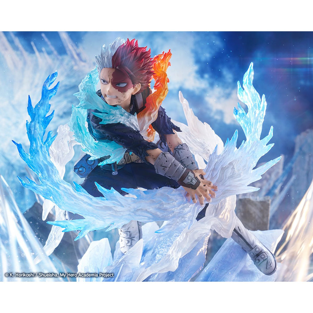 My Hero Academia Shoto Todoroki Coldflame's Pale Blade Version ArtFX J 1:8 Scale Statue