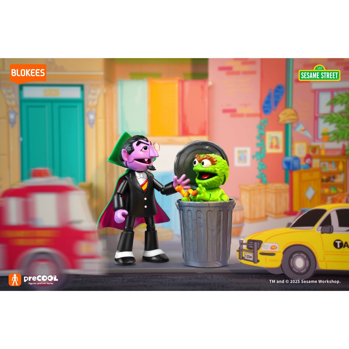 Sesame Street Wave 2 Blokees Mini Model Kit Case of 8