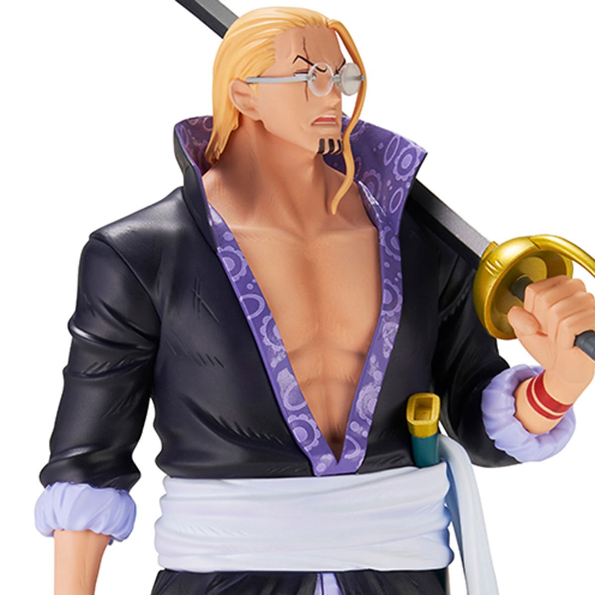 One Piece Silvers Rayleigh Roger Pirates Masterlise Ichibansho Statue