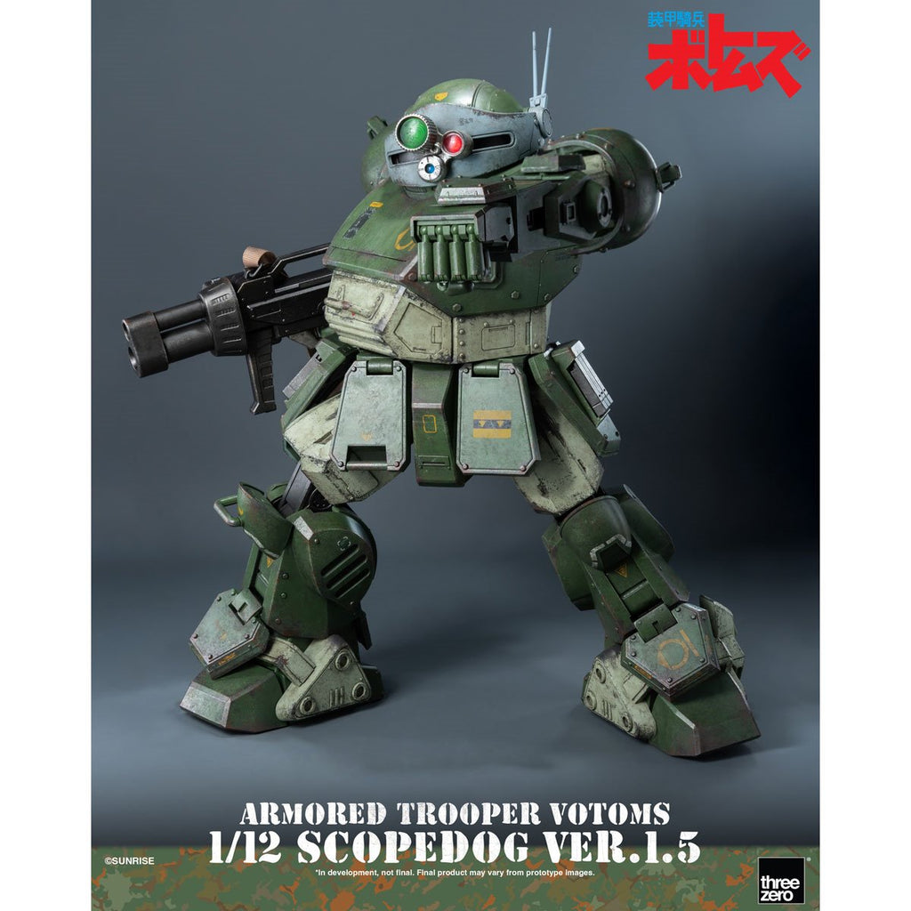Armored Trooper Votoms Scopedog Version 1.5 1:12 Scale Action Figure