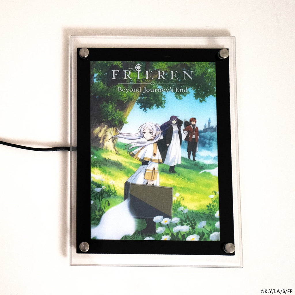 Frieren: Beyond Journey's End Frieren, Fern, and Stark LED Poster