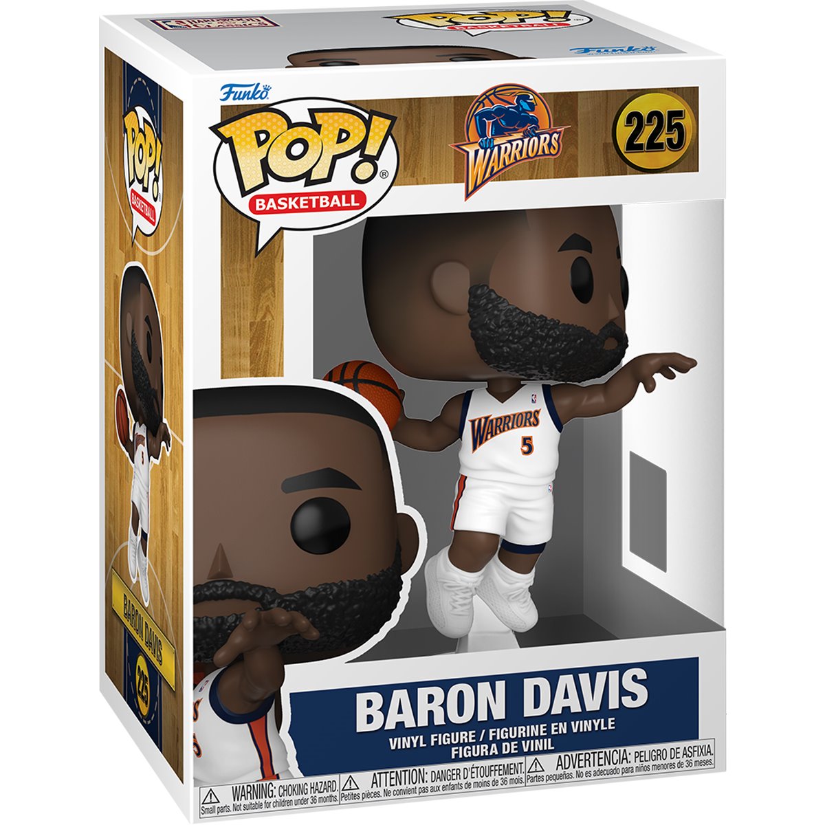 NBA Legends Baron Davis (Warriors) Funko Pop! Vinyl Figure #225