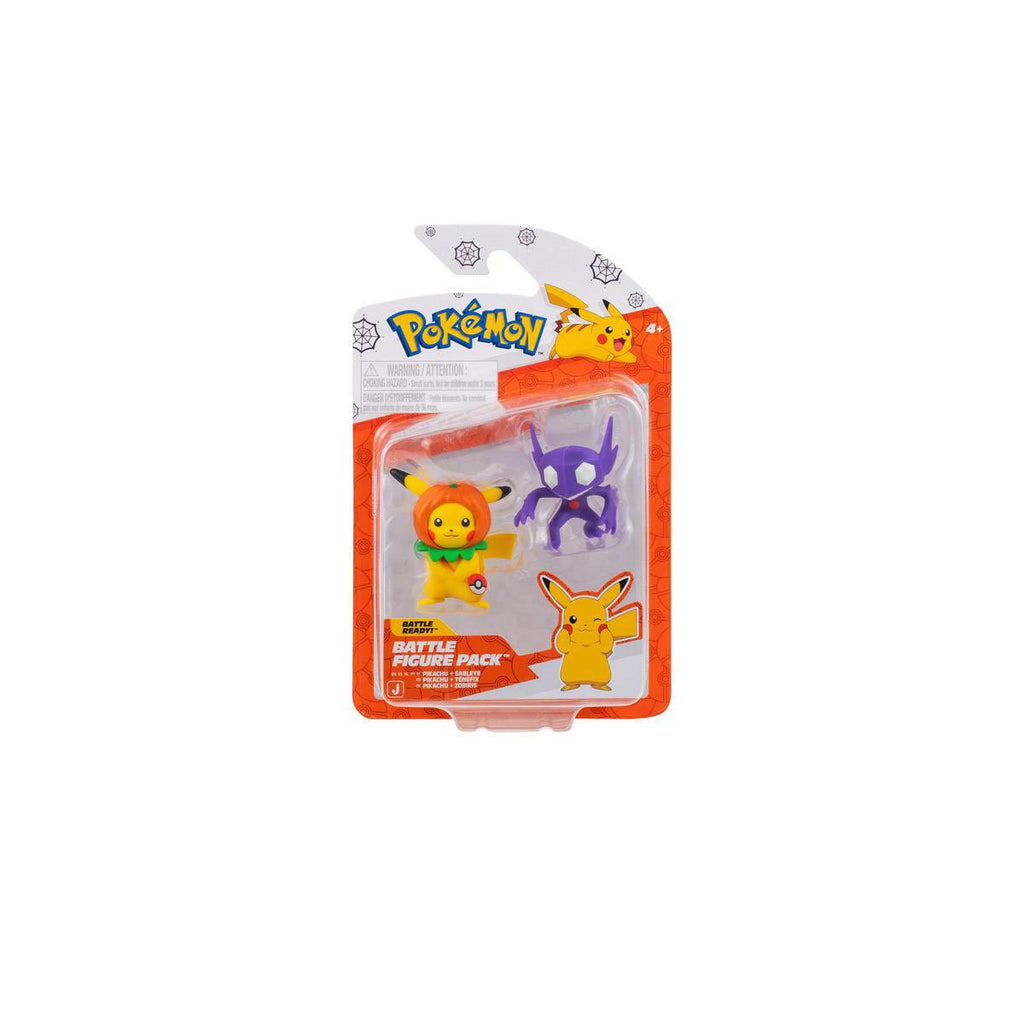 Pokemon Halloween Battle Figure 2-Pack Mini-Figure Case of 6