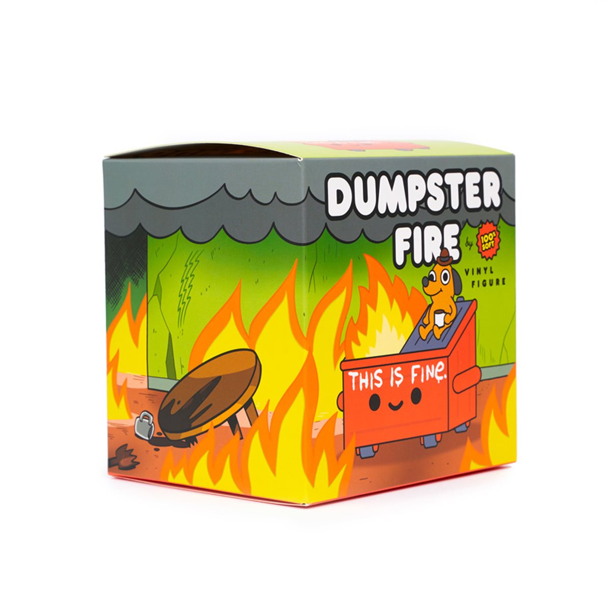 Lil Dumpster Fire This is Fine Vinyl Figure