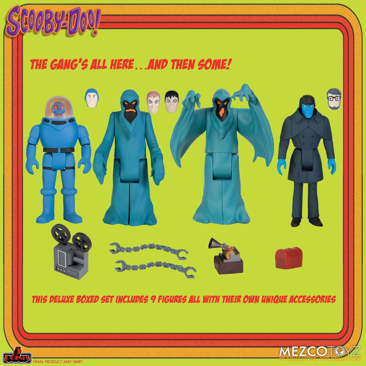 Scooby-Doo Friends and Foes Deluxe 5 Points Boxed Set