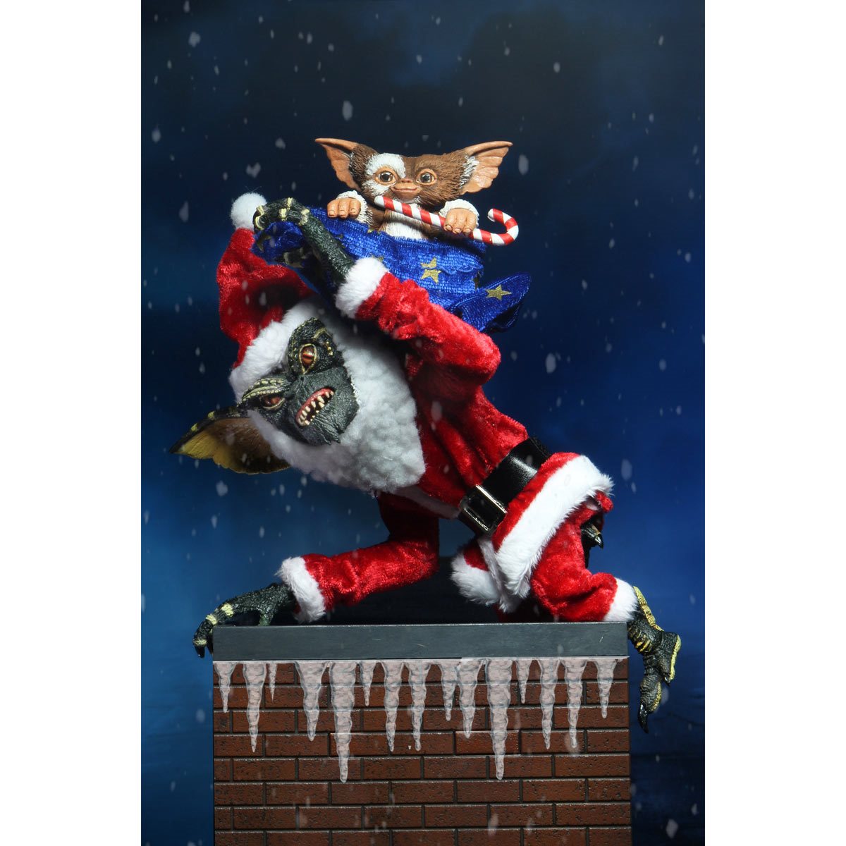 Gremlins Ultimate Santa Stripe and Gizmo 7-Inch Scale Action Figure 2-Pack