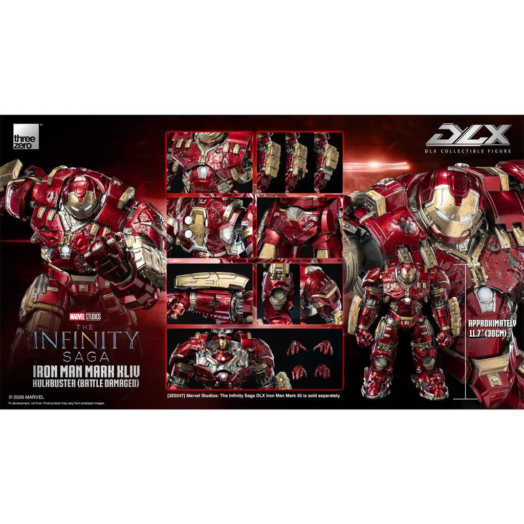 Marvel Studios: The Infinity Saga Iron Man Mark 44 Hulkbuster Battle Damaged DLX Action Figure