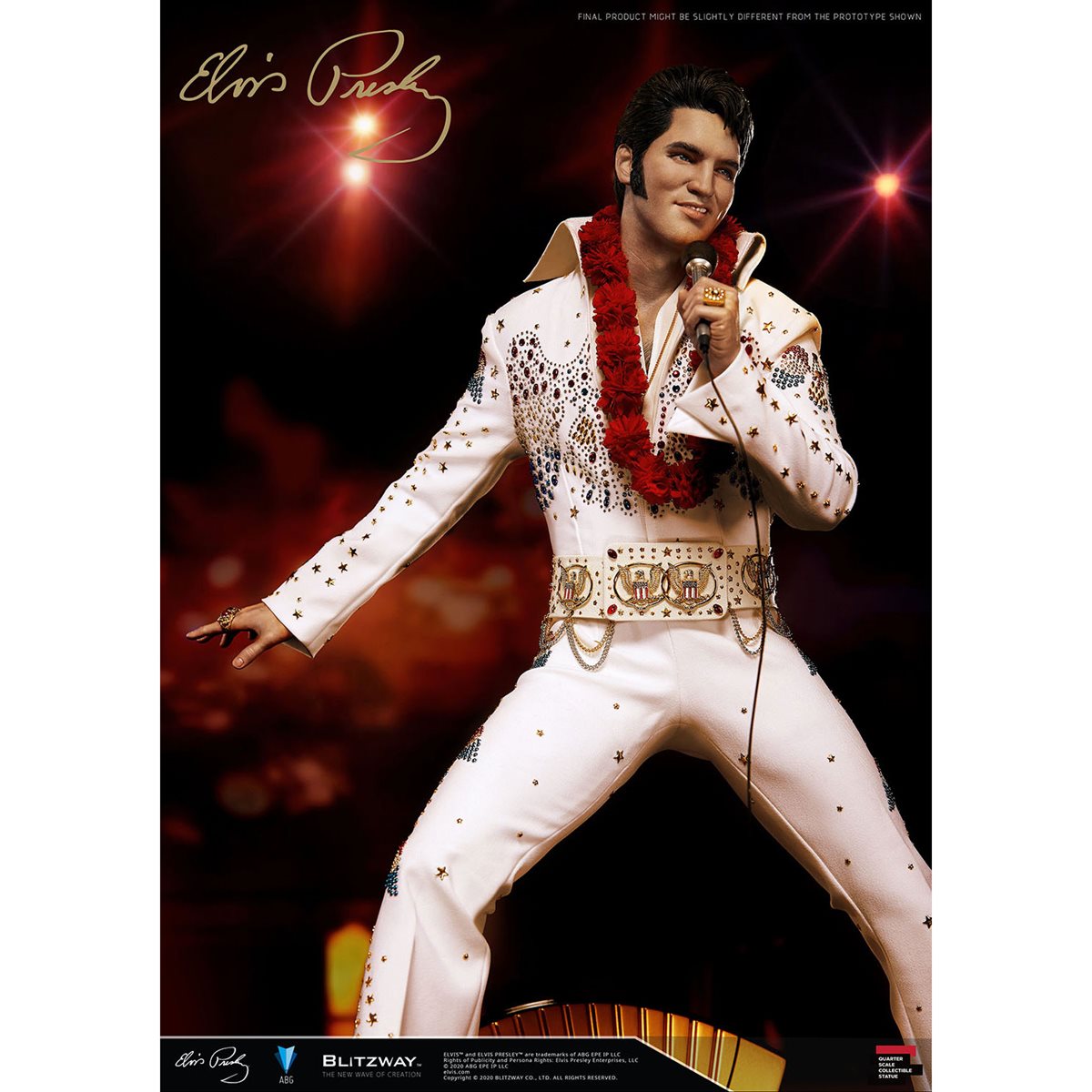 Elvis Presley Superb 1:4 Scale Statue