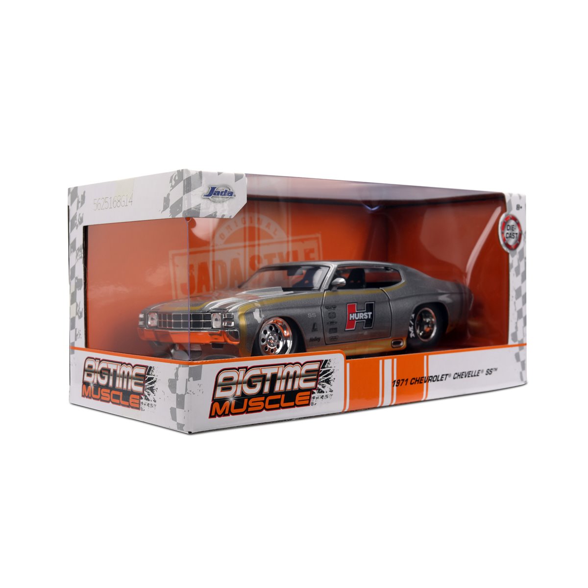Bigtime Muscle 1971 Chevrolet Chevelle SS 1:24 Scale Die-Cast Metal Vehicle