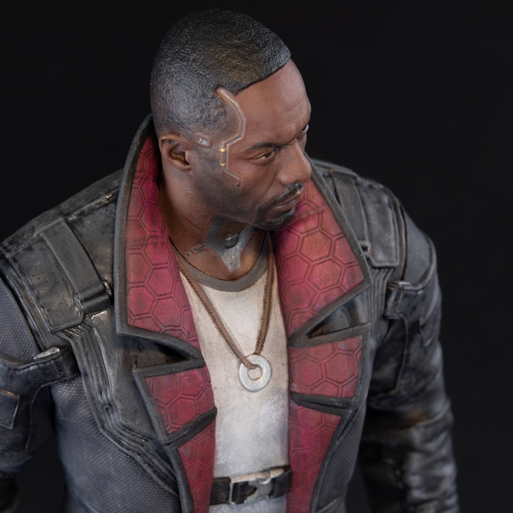 Cyberpunk 2077 Solomon Reed Statue