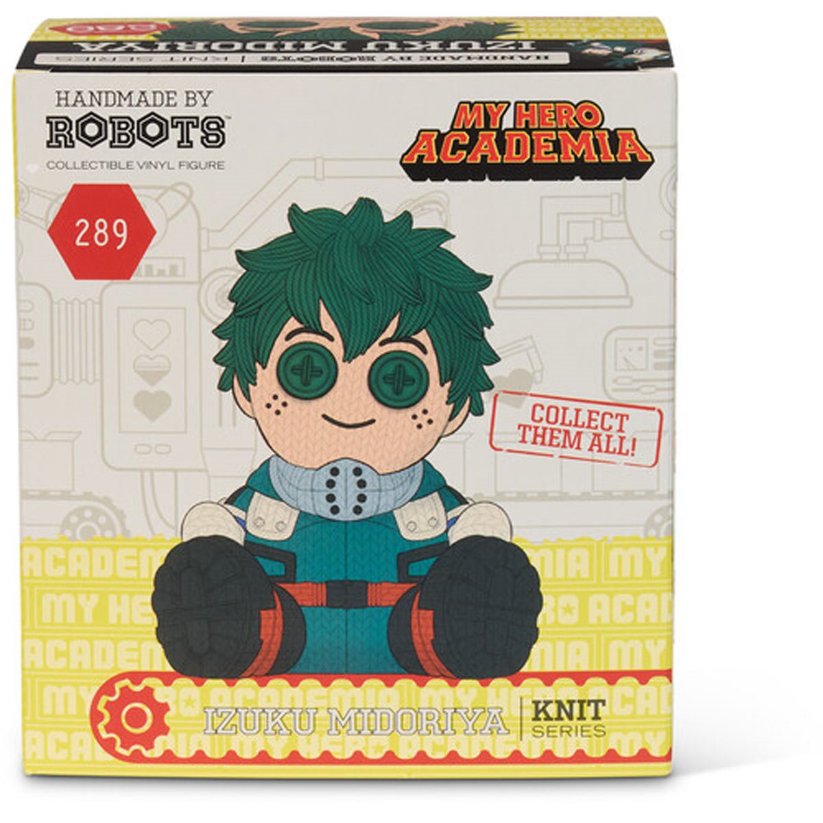 My Hero Academia Izuku Midoriya Deku #289 Handmade By Robots Vinyl Figure