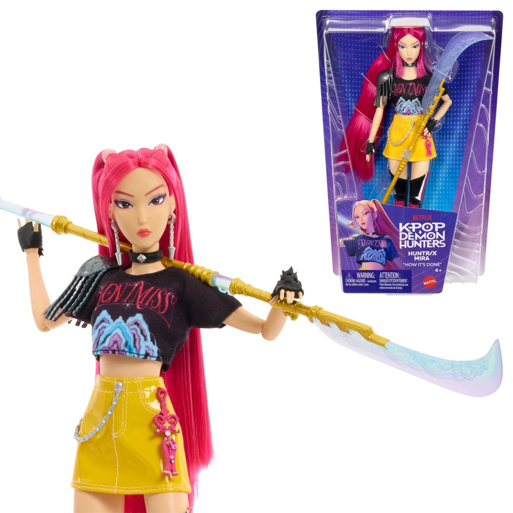 KPop Demon Hunters Core Fashion Doll Case of 4
