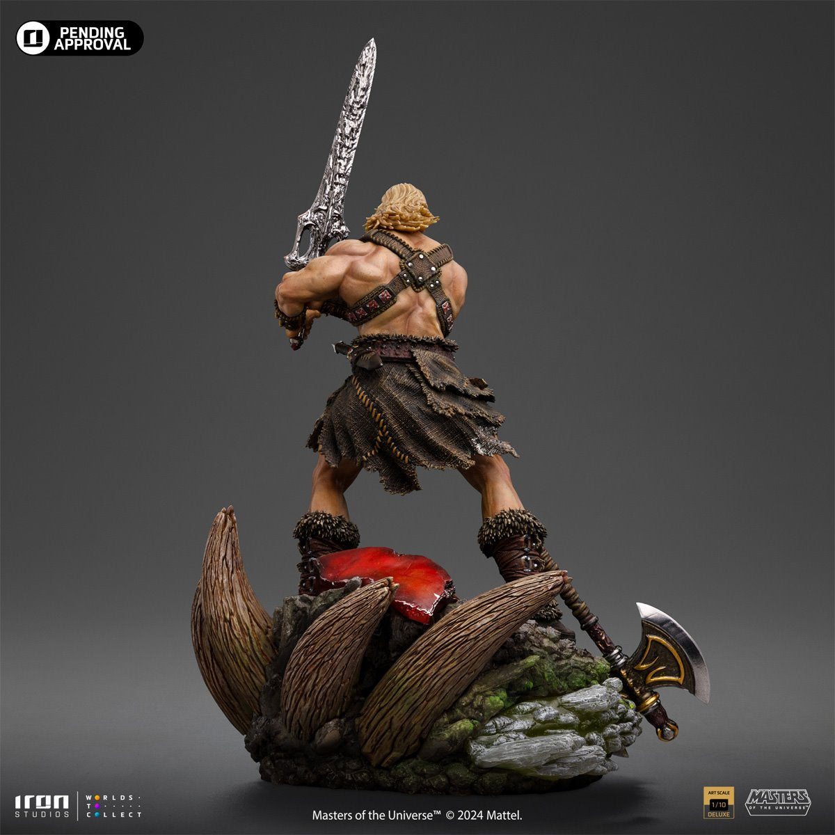 Masters of the Universe He-Man Unleashed 1:10 Deluxe Art Scale Limited Edition Statue