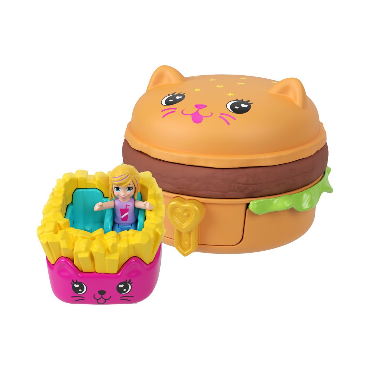 Polly Pocket Tiny Take Out Reveal Playset Case of 8