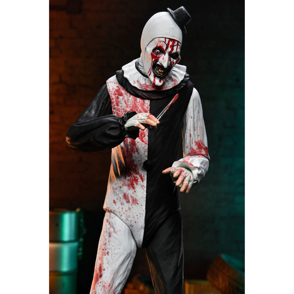 Terrifier 2 Ultimate Art the Clown (Blood Splattered) 7-Inch Scale Action Figure
