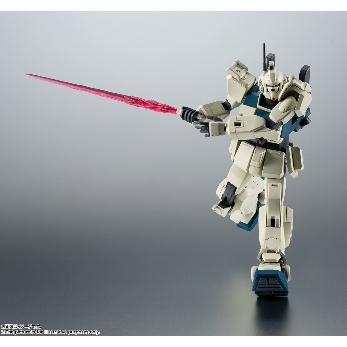 Mobile Suit Gundam The 08th MS Team RX-79(G)Ez-8 Gundam Ez-8 Side MS Version A.N.I.M.E. The Robot Spirits Action Figure