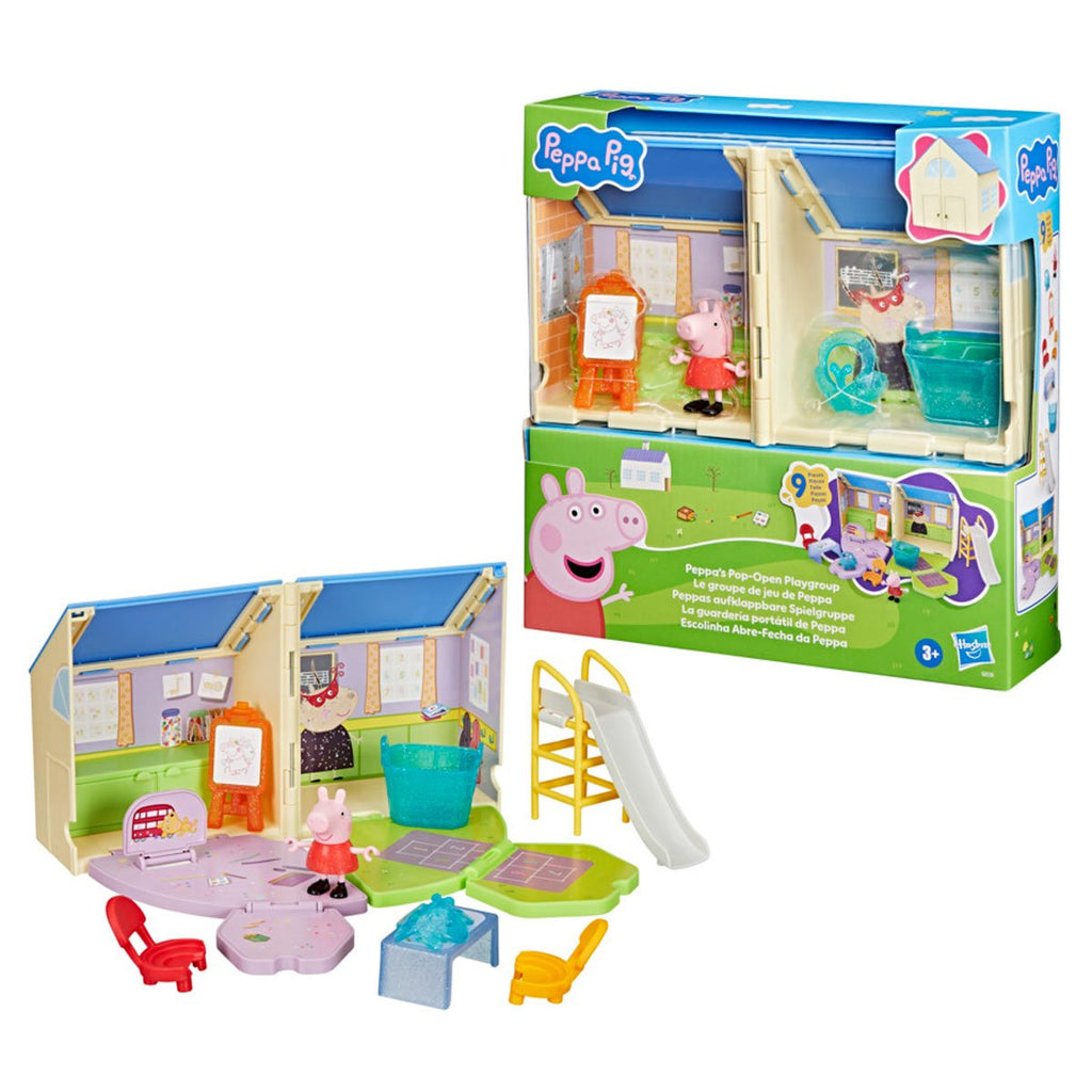 Peppa Pig Peppa's Pop-Open Playgroup Playset