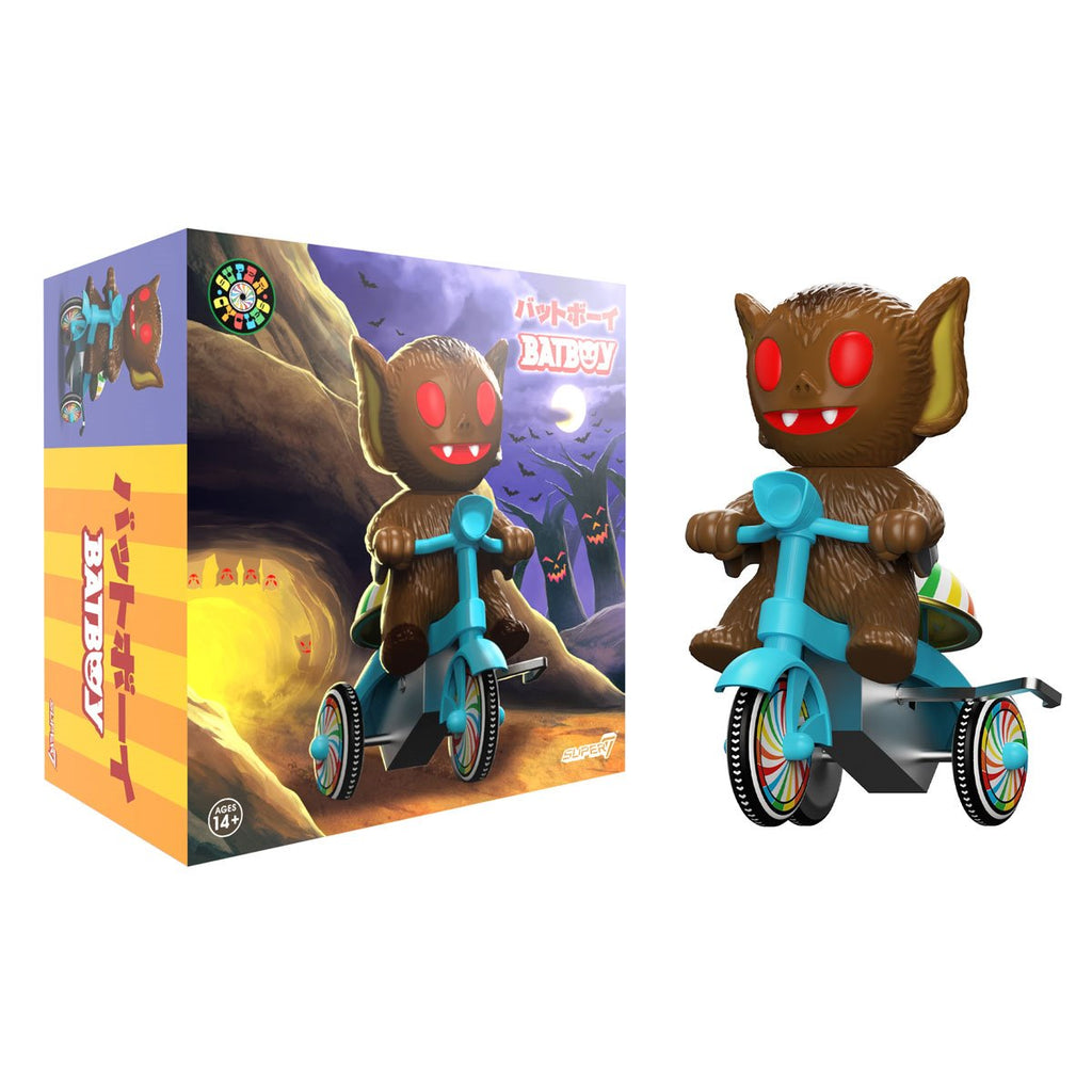 The Worst Bat Boy (Brown with Blue Trike) Super Cycles Figure