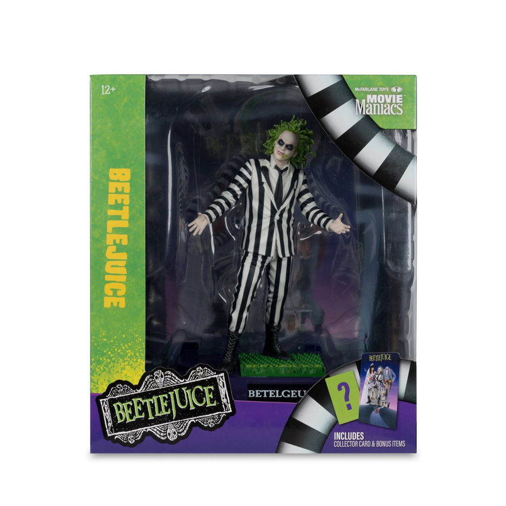 Movie Maniacs Beetlejuice 1988 6-Inch Scale Posed Figure
