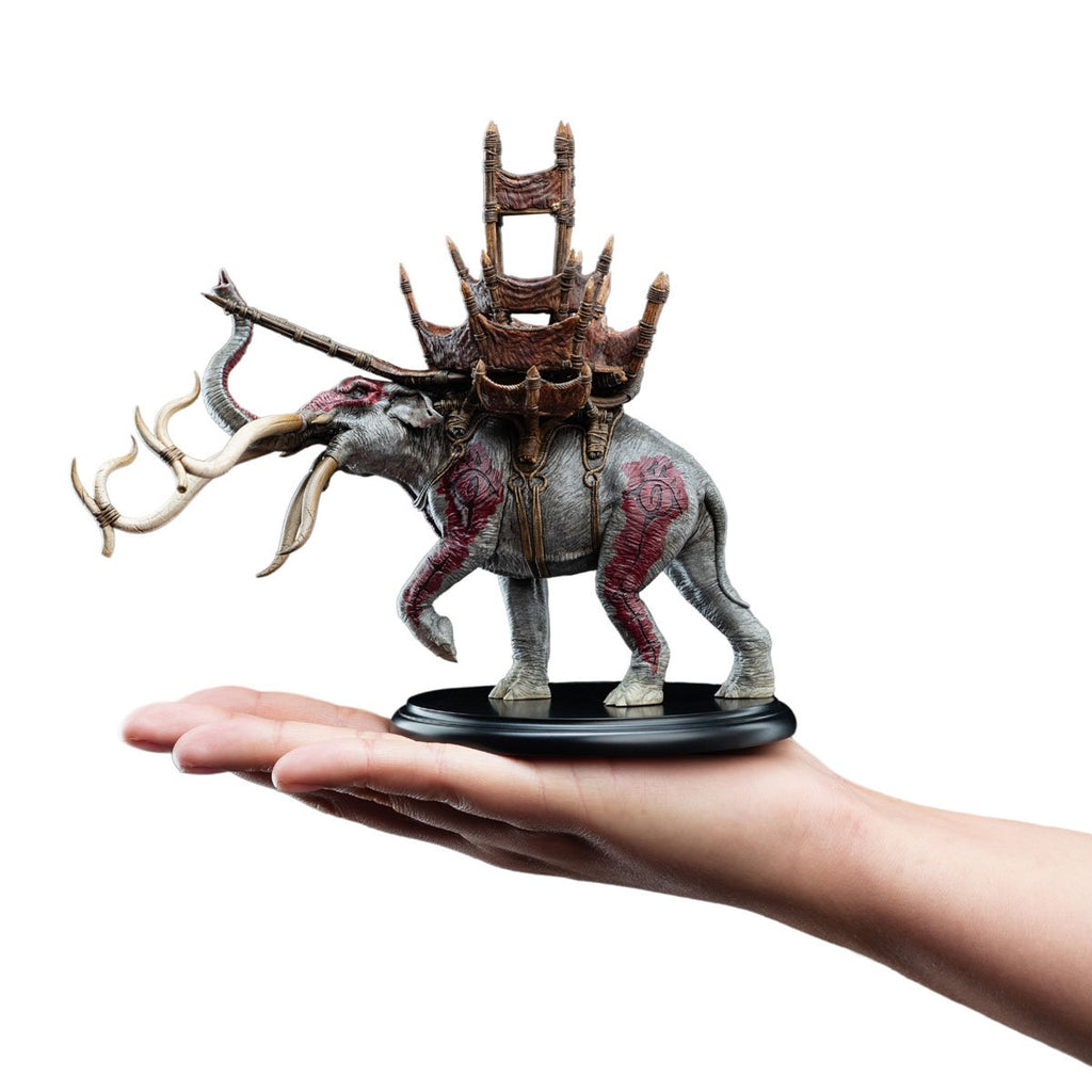 The Lord of the Rings Trilogy Mumak in Battle Miniature Statue