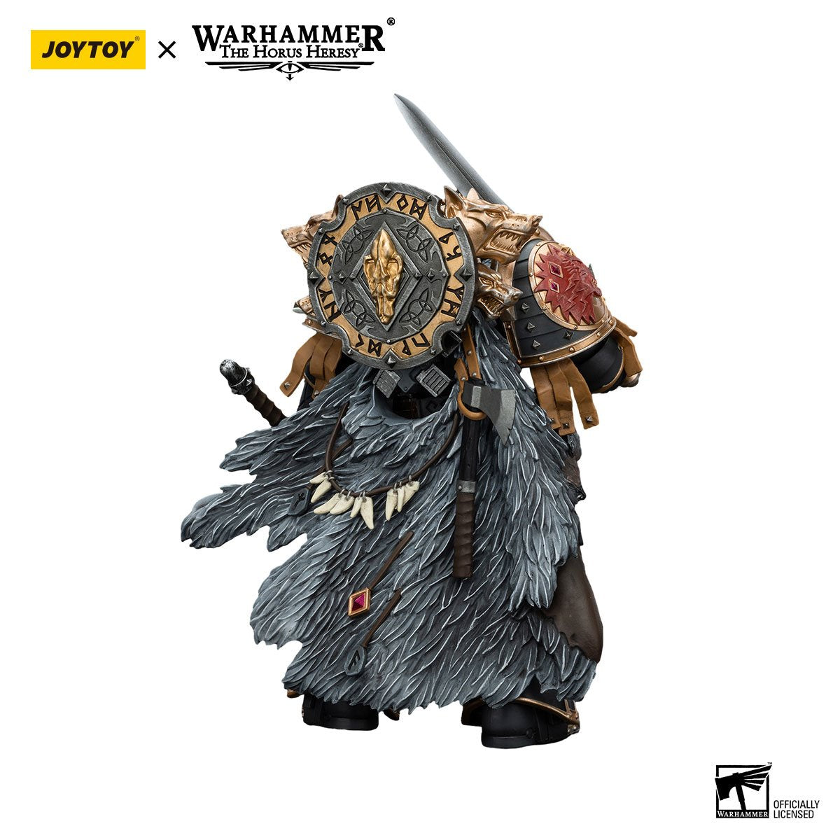Joy Toy Warhammer The Horus Heresy Space Wolves Leman Russ Primarch of the VIth Legion 1:18 Scale Action Figure