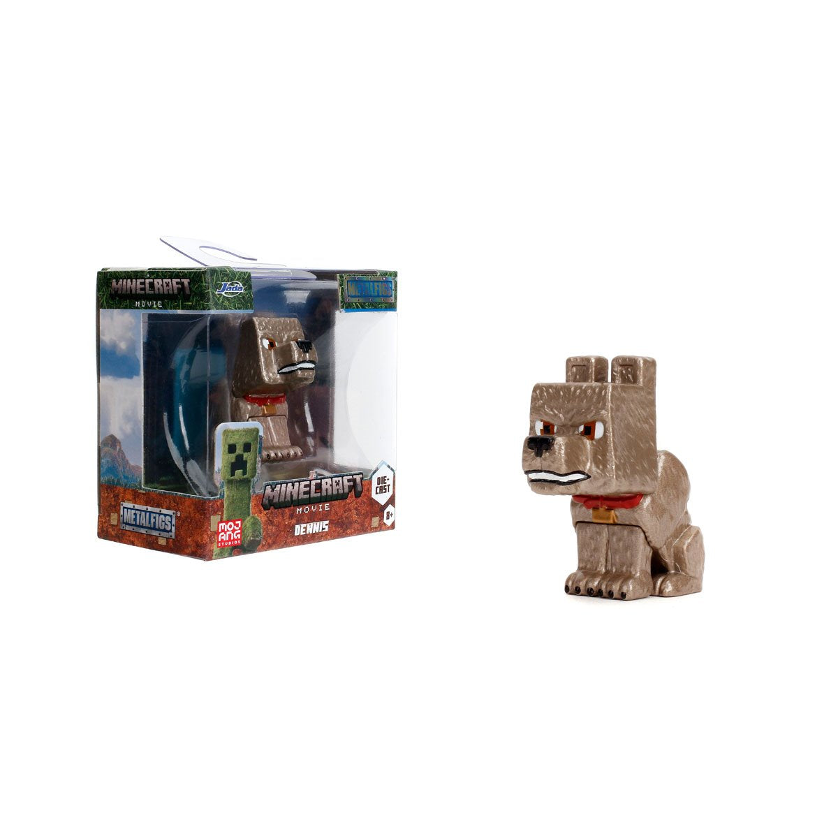 A Minecraft Movie Wave 3 MetalFigs 2 1/2-Inch Die-Cast Metal Mini-Figure Set of 4