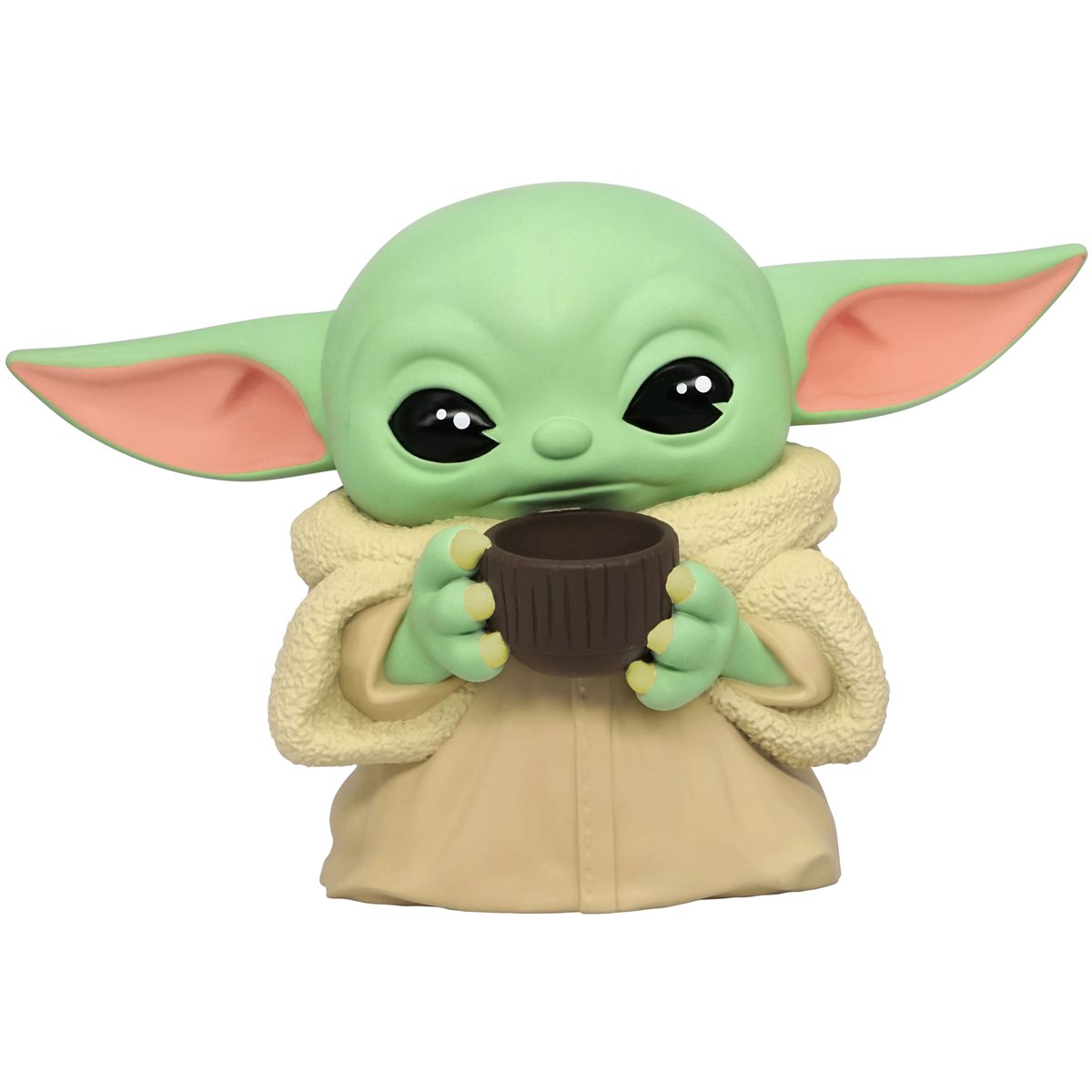 Star Wars: The Mandalorian Grogu with Cup PVC Bank
