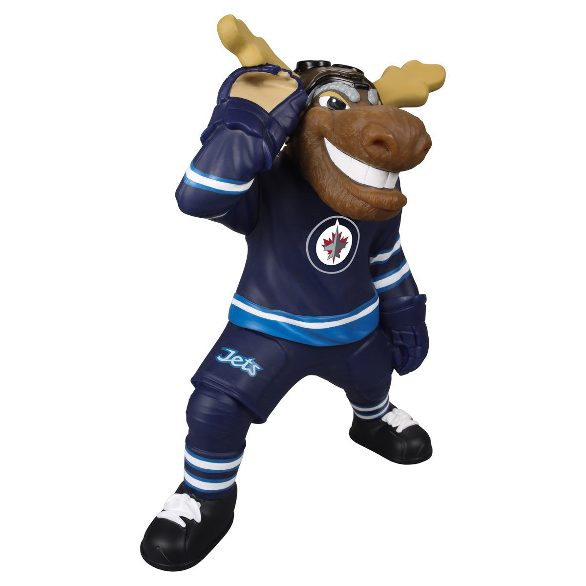 NHL Winnipeg Jets Mick E. Moose Mascot Posed Figure
