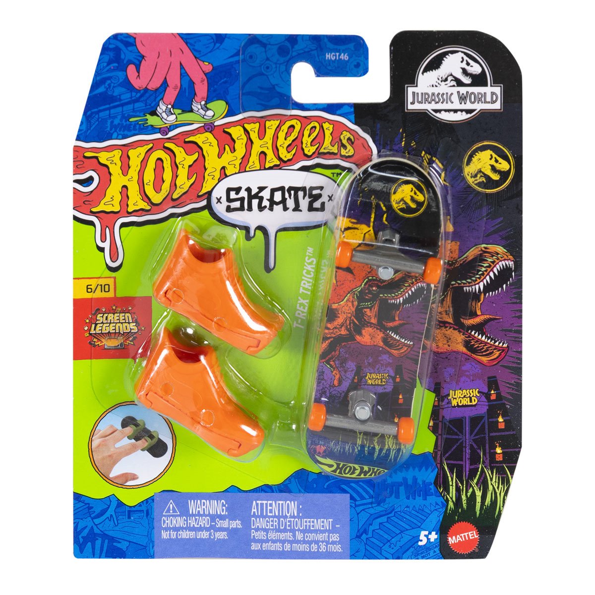 Hot Wheels Skate Fingerboard Singles 2025 Mix 5 Case of 16