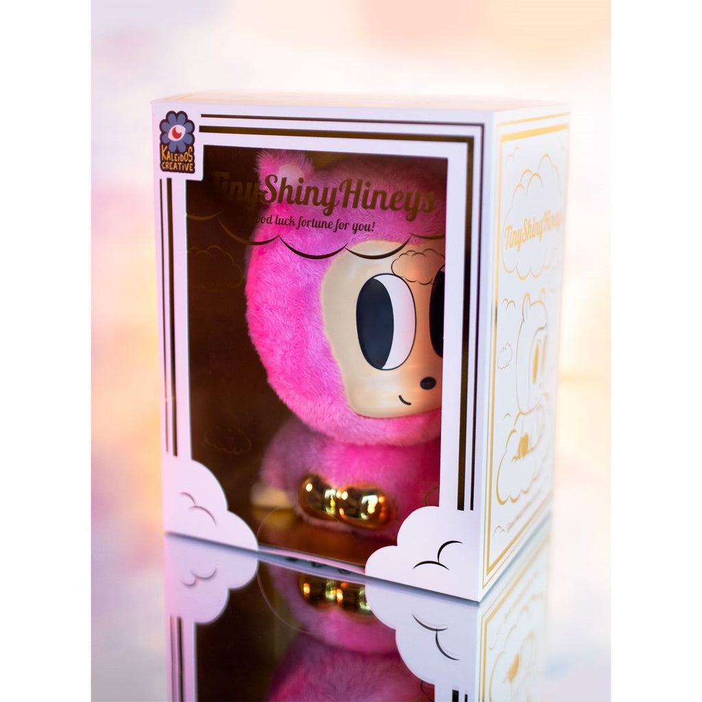 Tiny Shiny Hineys Pink Bear Plush