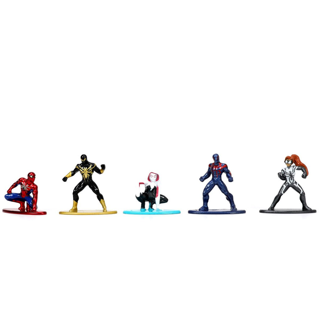 Marvel Spider-Man Nano MetalFigs Mini-Figure Wave 7 18-Pack