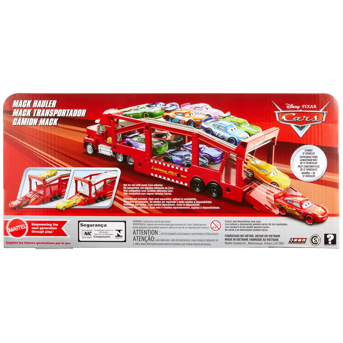 Cars Mack Die-Cast Hauler Vehicle