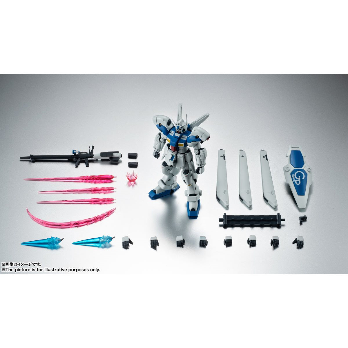 Mobile Suit Gundam 0083: Stardust Memory RX-78GP04G Gundam GP04 Gerbera Version Robot Spirts Action Figure