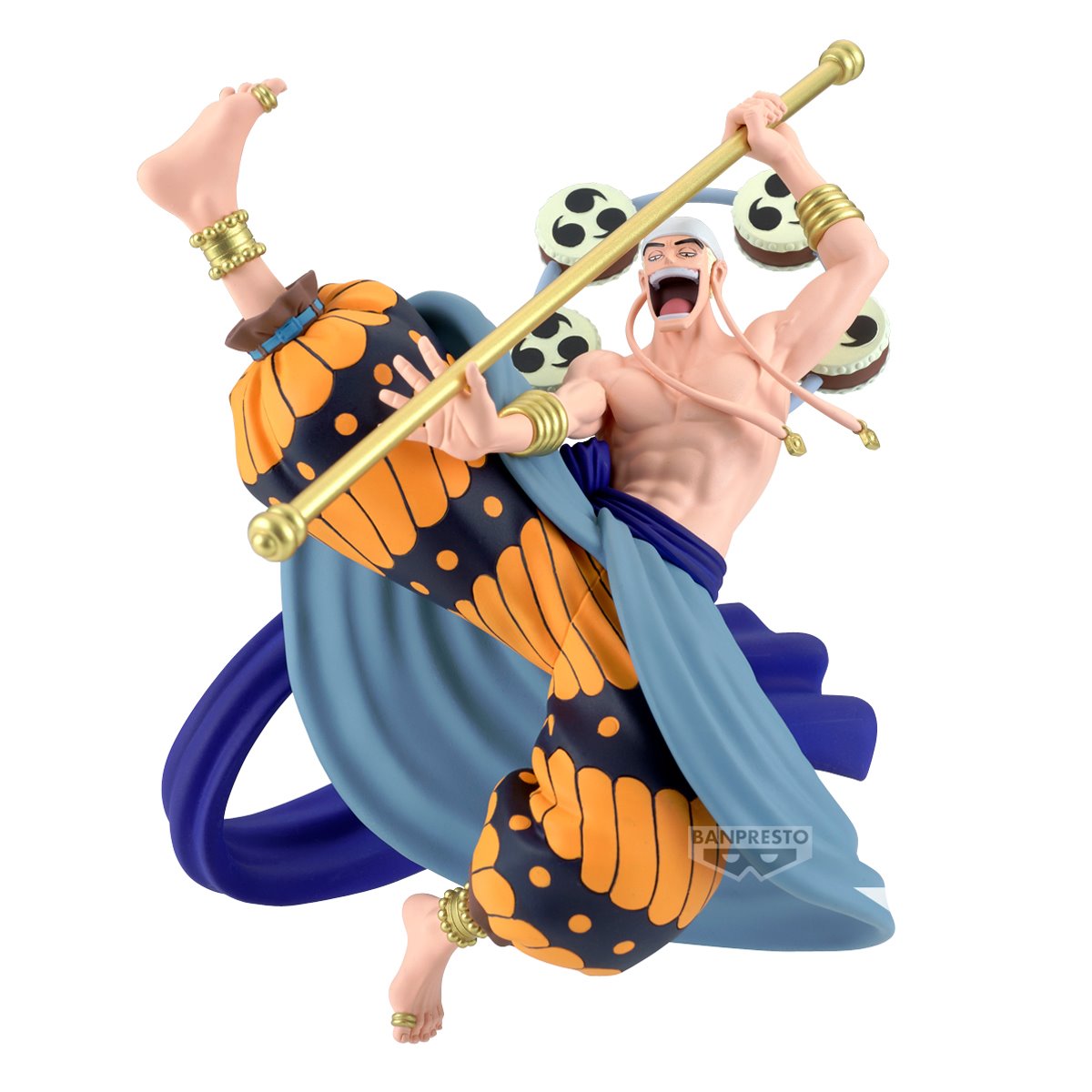 One Piece Enel Cross Posing Statue