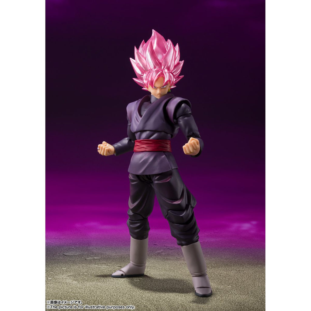Dragon Ball Super Goku Black Super Saiyan Rose S.H.Figuarts Action Figure - Reissue