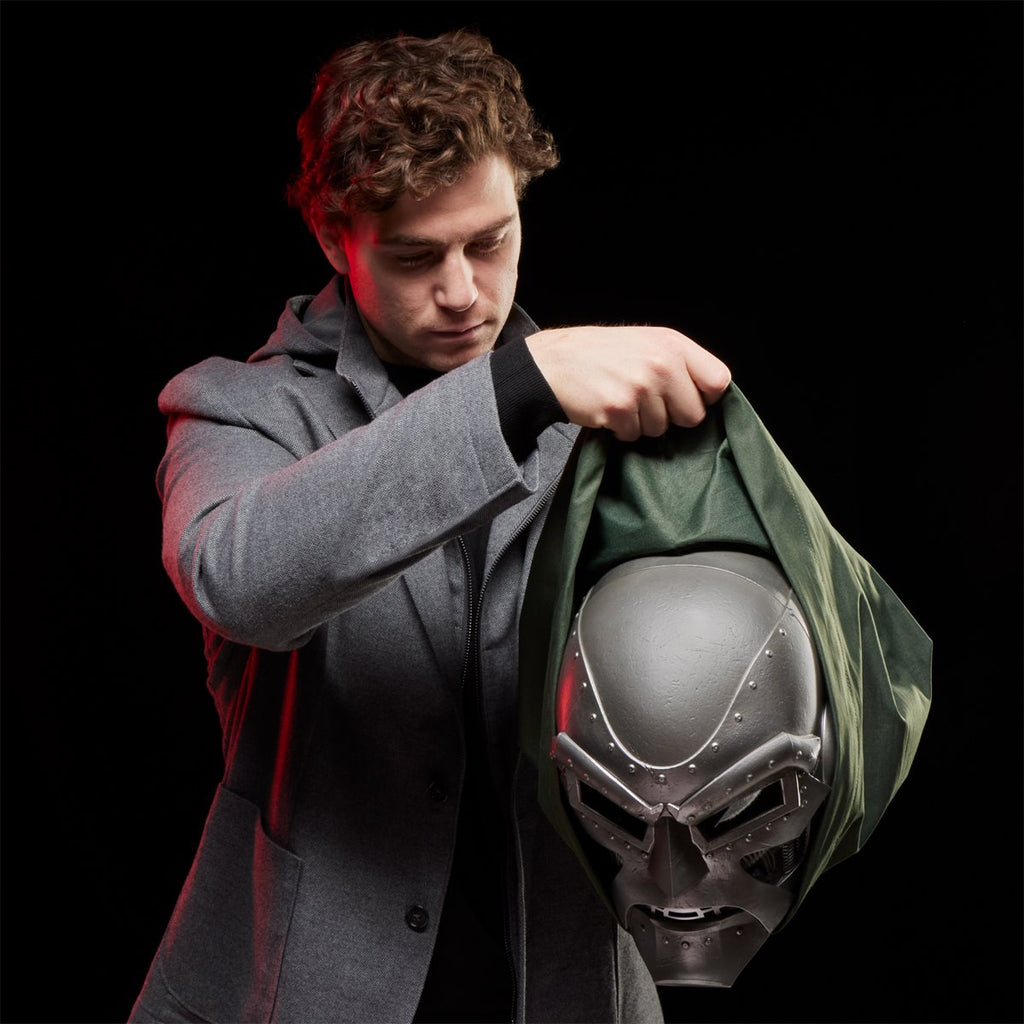 Fantastic Four Marvel Legends Doctor Doom Premium Roleplay Helmet Prop Replica