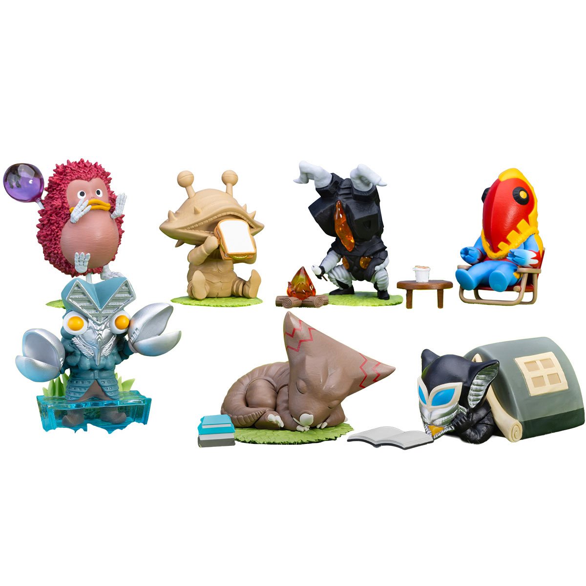 Ultraman Tsuburaya Kaiju Outdoor Series MEA-101 Mini-Figure Blind Box Case of 6