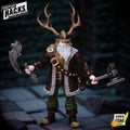 Vitruvian H.A.C.K.S. Fantasy Wave 8 Grimgrom Dwarf Mercenary 1:18 Scale Action Figure